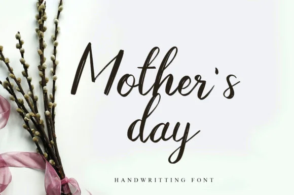 Mother's Day Font by najmustsaqib.creator by najmustsaqib.creator — Script Handwritten Font