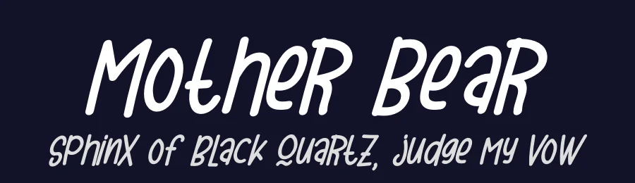 Mother Bear by Letterena Studios — Decorative Font — thumbnail 2
