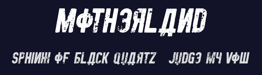Motherland by 28fonts — Decorative Font — thumbnail 2