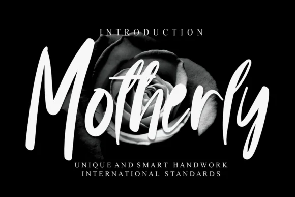 Motherly Font by Misterletter.co — Script Handwritten Font