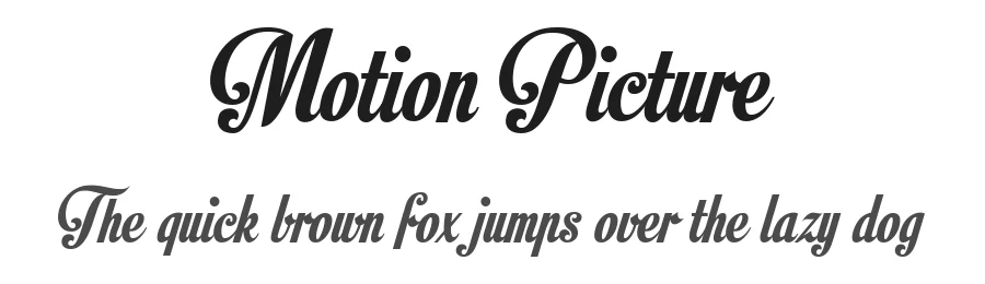 Motion Picture