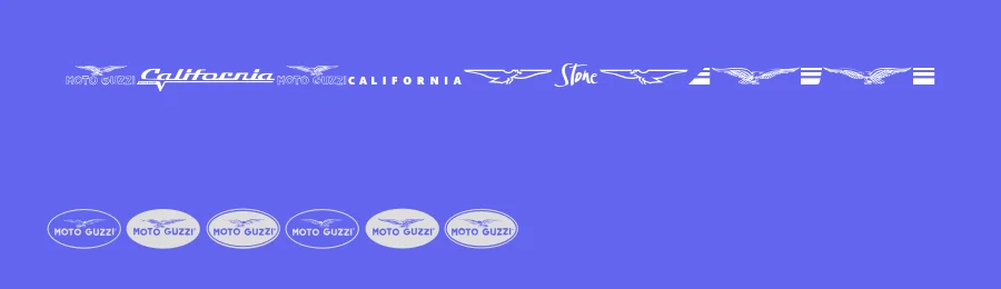 Moto Guzzi by Ingo Preuss — Dingbats Font — thumbnail 3