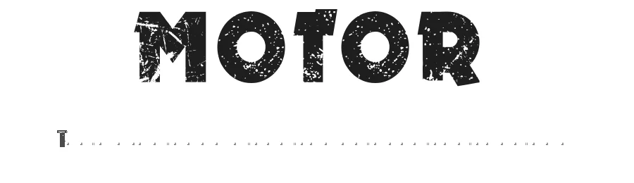 Motor by Herofonts — Decorative Font
