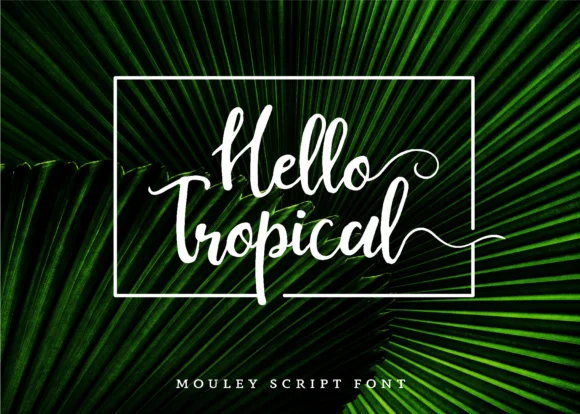 Mouley Font by NendesKombet — Script Handwritten Font — thumbnail 3