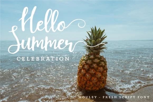 Mouley Font by NendesKombet — Script Handwritten Font — thumbnail 4