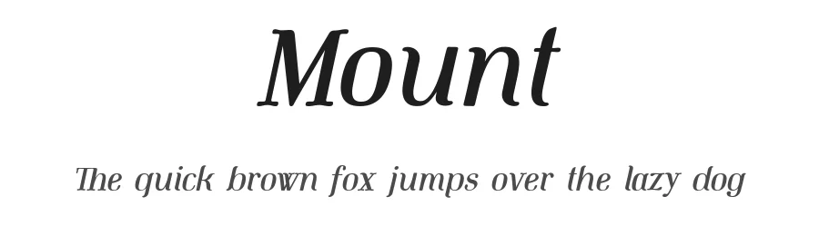 Mount