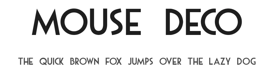 Mouse Deco