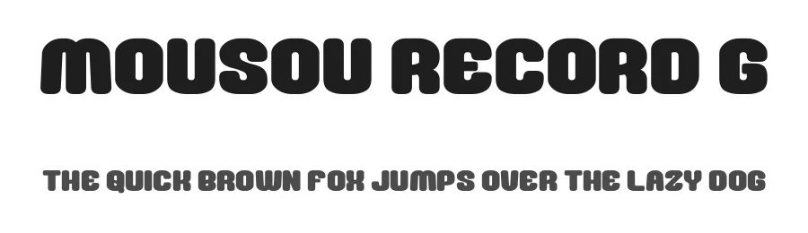 Mousou Record G