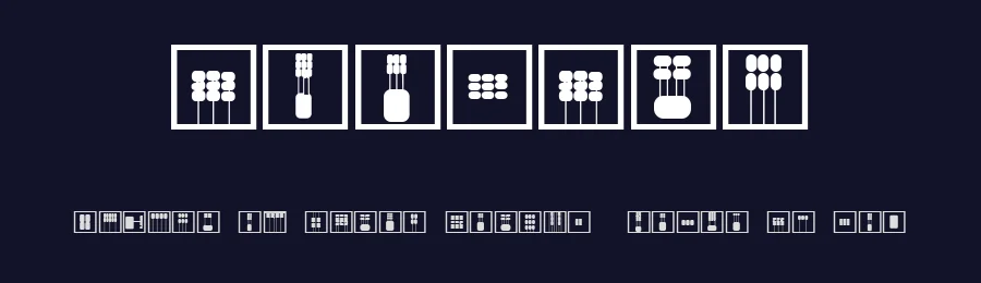 Mouvman by Vladimir Nikolic — Dingbats Font — thumbnail 2