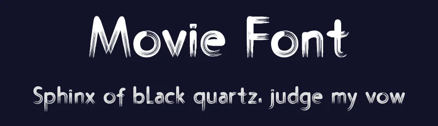 Movie Font by Bahrul Studio — Script Handwritten Font — thumbnail 2