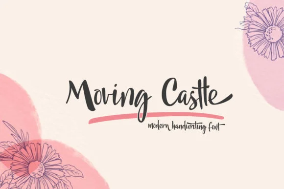 Moving Castle Font by Nico Muslib — Script Handwritten Font