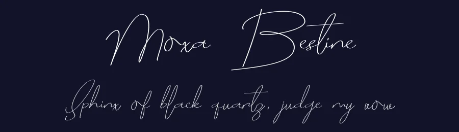 Moxa Bestine by ToniStudio — Serif Font — thumbnail 2