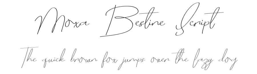 Moxa Bestine Script