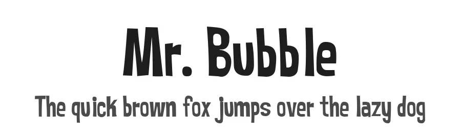 Mr. Bubble