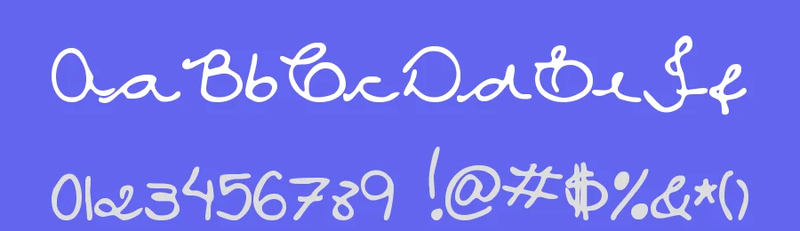 MTF Ca Maura by Miss Tiina Fonts - MTF — Script Handwritten Font — thumbnail 3
