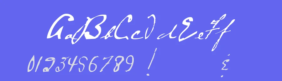 MTF Frozen Solid by Miss Tiina Fonts - MTF — Script Handwritten Font — thumbnail 3