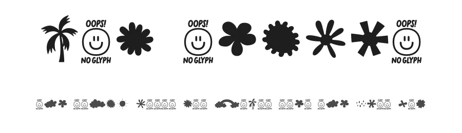 MTF Vecbat by Miss Tiina Fonts - MTF — Dingbats Font
