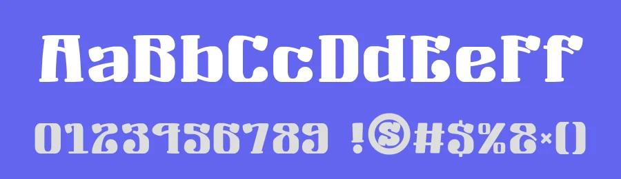 Mucha Wo Minagara Milk tea by Goma Shin — Decorative Font — thumbnail 3