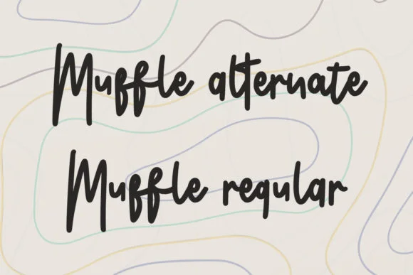 Muffle Font by Maulana Creative — Script Handwritten Font — thumbnail 9