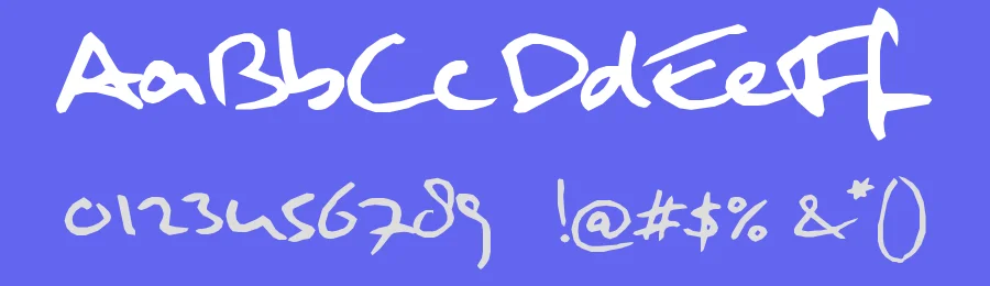 Mulder Handwriting by M.C. Mulder — Script Handwritten Font — thumbnail 3