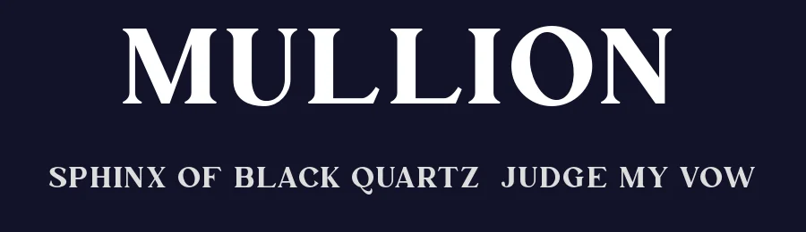 Mullion by Angin Studio — Serif Font — thumbnail 2