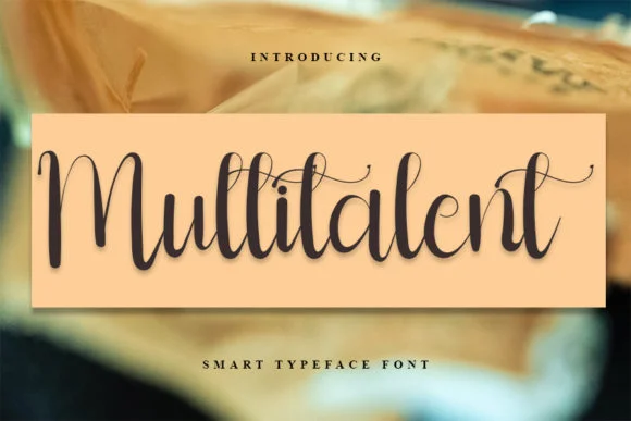 Multitalent Font by FreshTypeINK — Script Handwritten Font