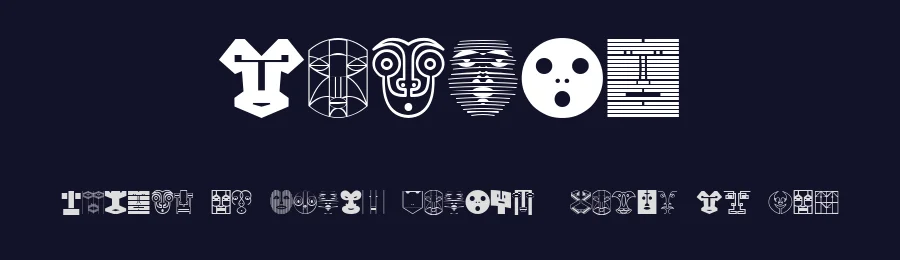 Munari by Vladimir Nikolic — Dingbats Font — thumbnail 2