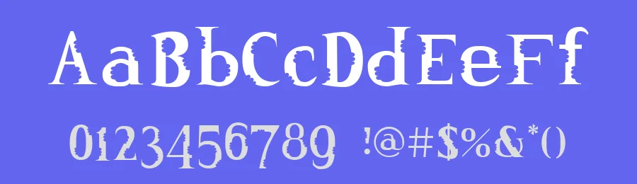 Munch Munch by Cristina Hernández Capetillo — Decorative Font — thumbnail 3