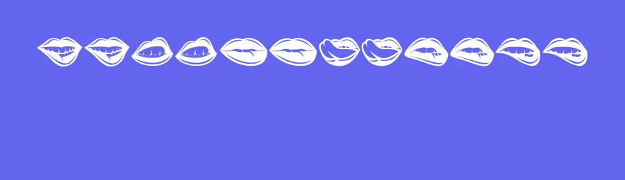 Mund by Vladimir Nikolic — Dingbats Font — thumbnail 3