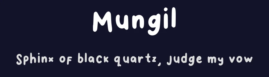 Mungil by gheraile — Script Handwritten Font — thumbnail 2