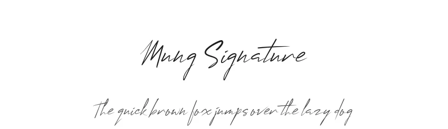 Mung Signature