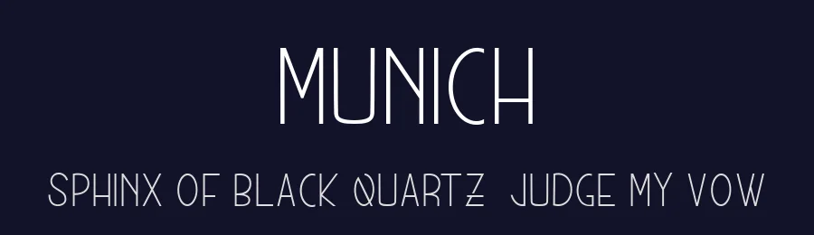 Munich by Eldertype Studio — Sans Serif Font — thumbnail 2