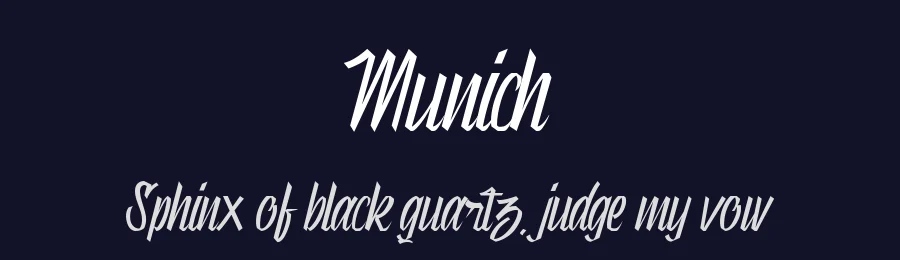 Munich by Typotopia Studio — Script Handwritten Font — thumbnail 2