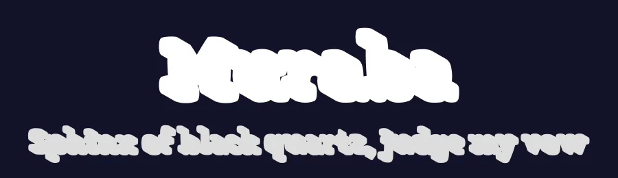 Muraba by Namela Type — Decorative Font — thumbnail 2