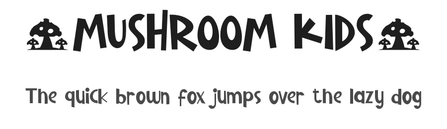 Mushroom Kids