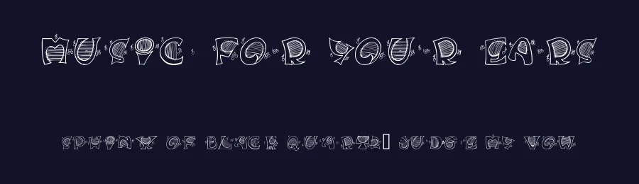 Music For Your Ears by House of Lime — Decorative Font — thumbnail 2