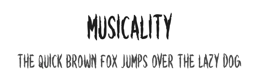 Musicality by Md Shohail Bhuian β Decorative Font