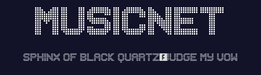 Musicnet by Geronimo Font Studios — Display Font — thumbnail 2