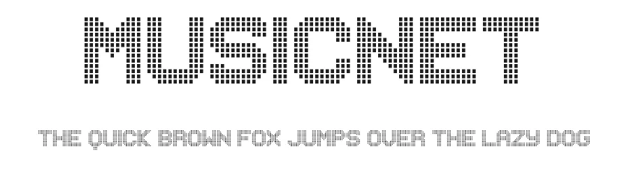 Musicnet by Geronimo Font Studios — Display Font