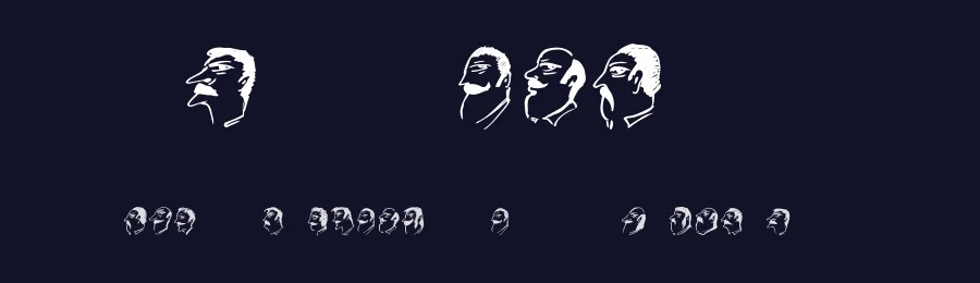 Mustachos by Vladimir Nikolic — Dingbats Font — thumbnail 2