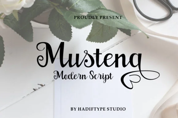 Mustena Font by hadiftype — Script Handwritten Font