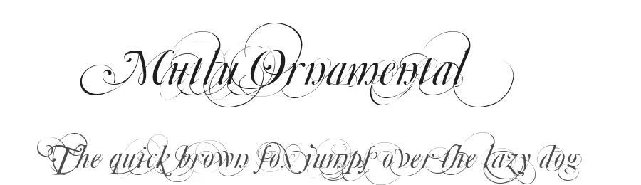 Mutlu Ornamental