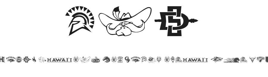 MWC by Ding Bang — Dingbats Font