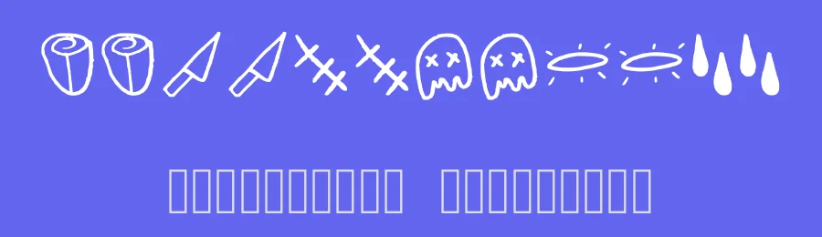 Mxnster by Gonz NFT — Dingbats Font — thumbnail 3
