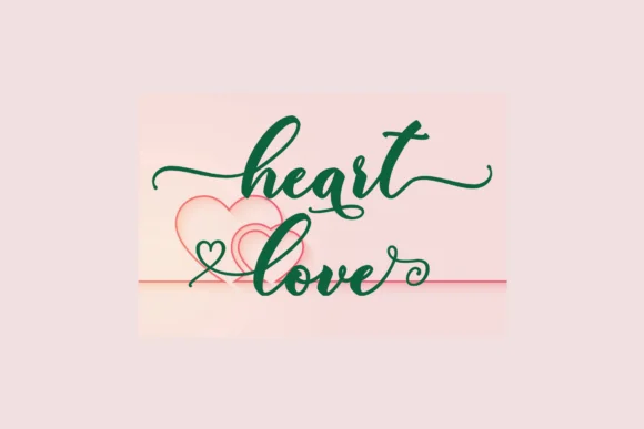 My Heart Font by Naqsya.Co by Naqsya.Co — Script Handwritten Font — thumbnail 8
