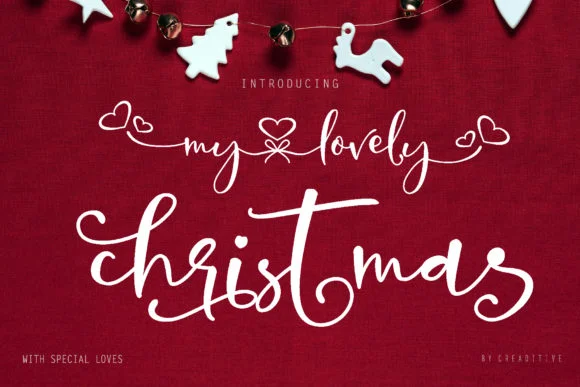 My Lovely Christmas Font by Creaditive Design — Serif Font