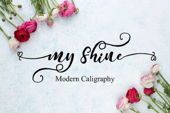 My Shine Font by Bold Point — Wedding Font