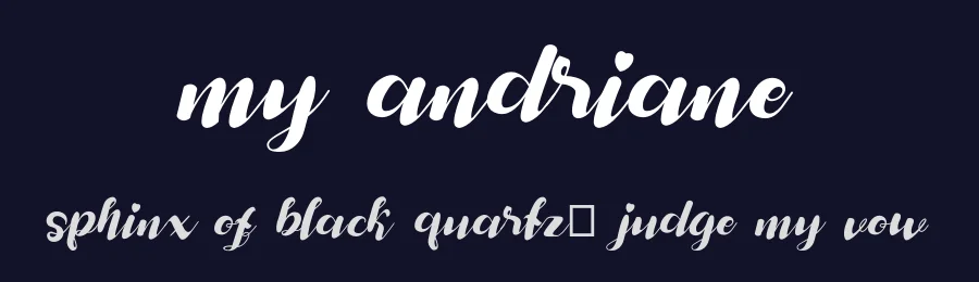 My Andriane by SSI.Scraps — Script Handwritten Font — thumbnail 2