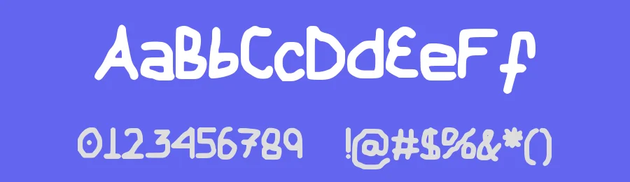 My Childish Font by Andie Grace Chance — Script Handwritten Font — thumbnail 3