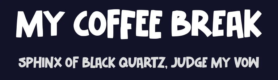 My Coffee Break by Gassstype — Decorative Font — thumbnail 2